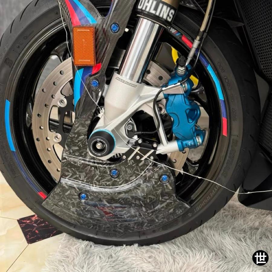 バイクフロントマッドガードキット ブレーキディスクカバー フロント