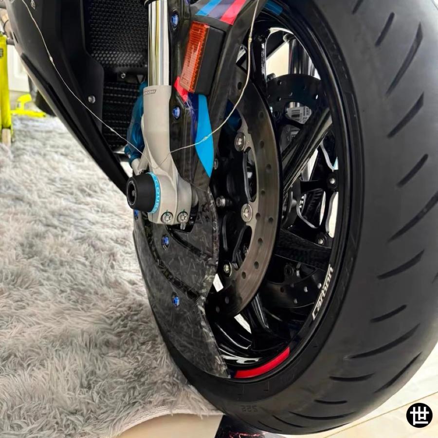 バイクフロントマッドガードキット ブレーキディスクカバー フロント