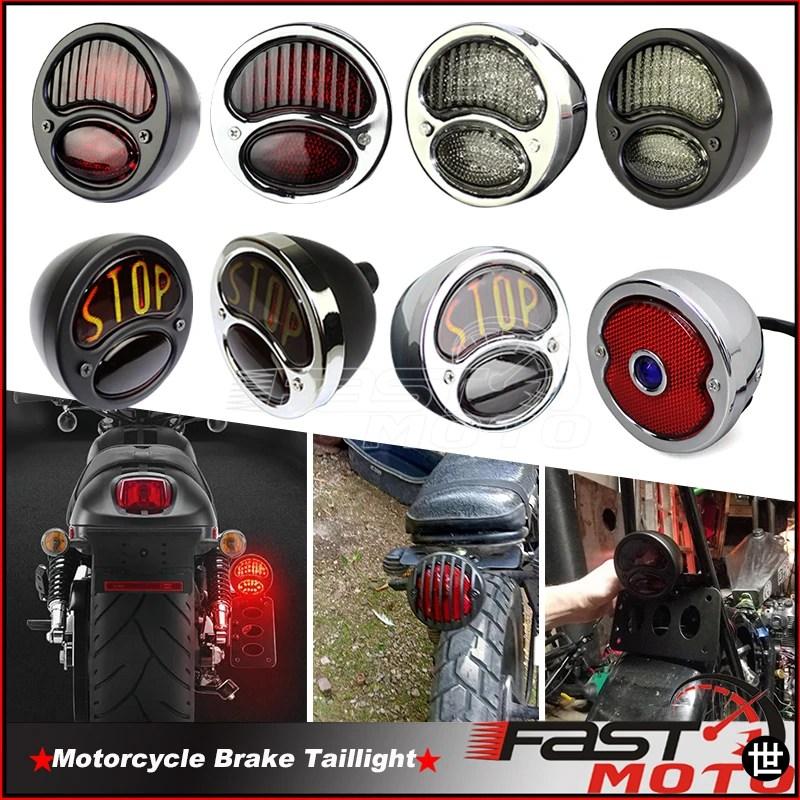 テールランプ　ハーレー　スポーツスター　アメリカン　値下限度 バイク用ヴィンテージブレーキテールライト リアストップライト