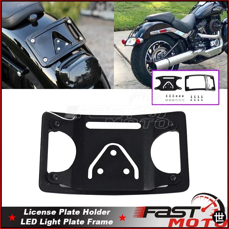 毛皮】 バイカーズ Standard 🎂 Rear License Support ナンバー