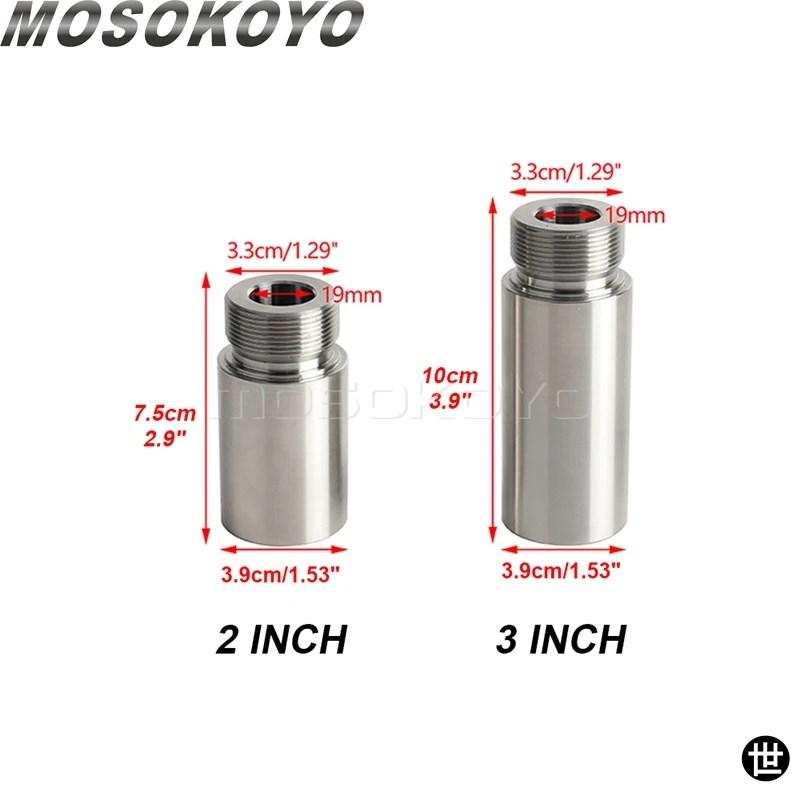 バイク用 39MM フロントフォークチューブ 2インチ 3インチ延長