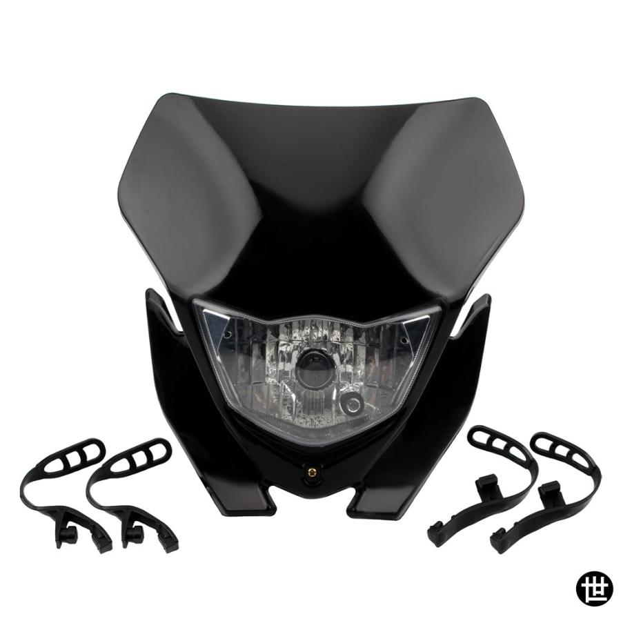 カワサキ KLX 230 250 150 110R 230R バイクハロゲンヘッドライト