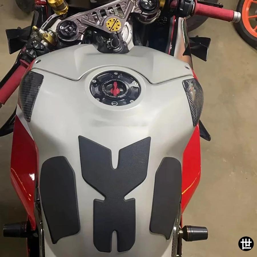 ドゥカティ パニガーレ V4 V4S V4R 2018-2024適合バイクタンクカーボン