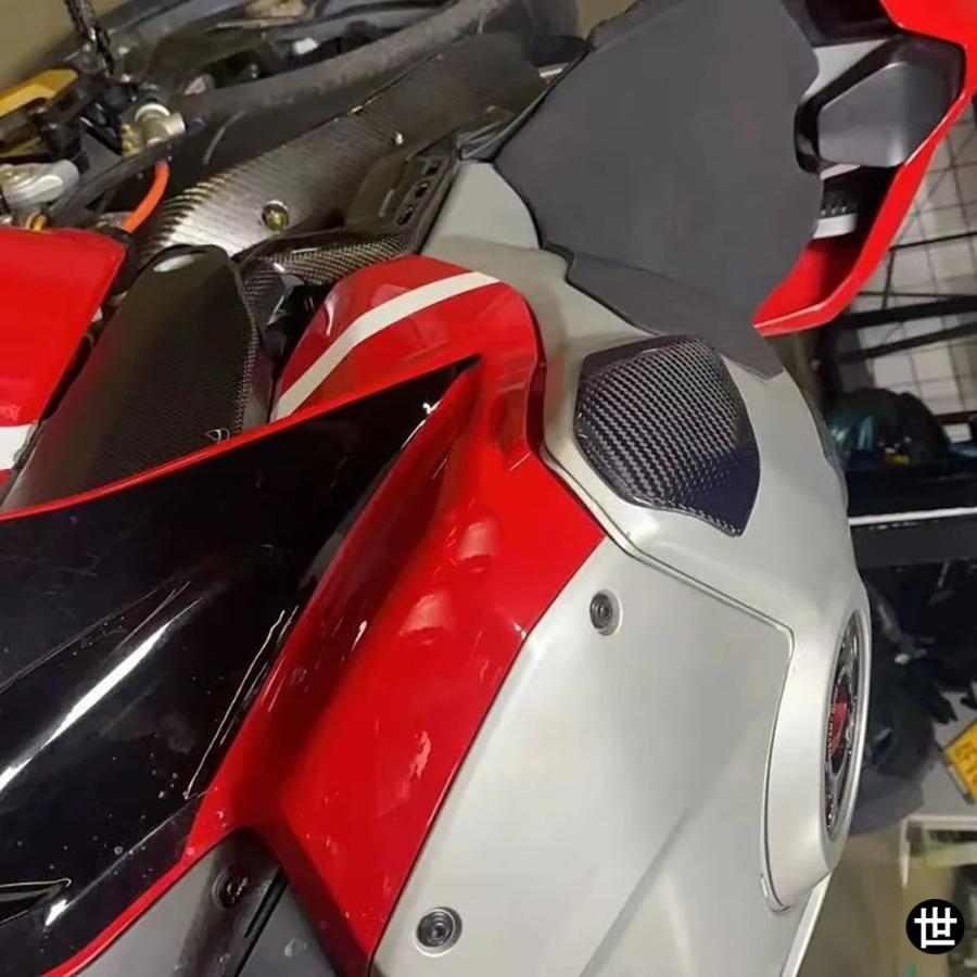 ドゥカティ パニガーレ V4 V4S V4R 2018-2024適合バイクタンクカーボン