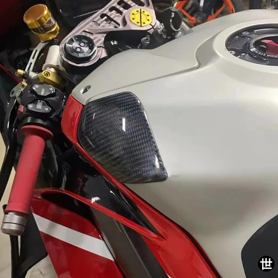 ドゥカティ パニガーレ V4 V4S V4R 2018-2024適合バイクタンクカーボン