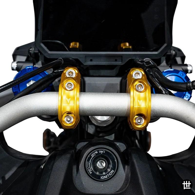 ヤマハ MT07 MT-07 FZ07 FZ-07 XSR 700 2021-2025 バイクハンドルバー