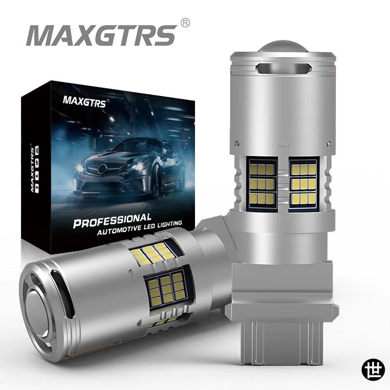 2X 3157 LEDパワーP27/5W P27/7W 3156 P27W T25 LEDバルブ ホワイト