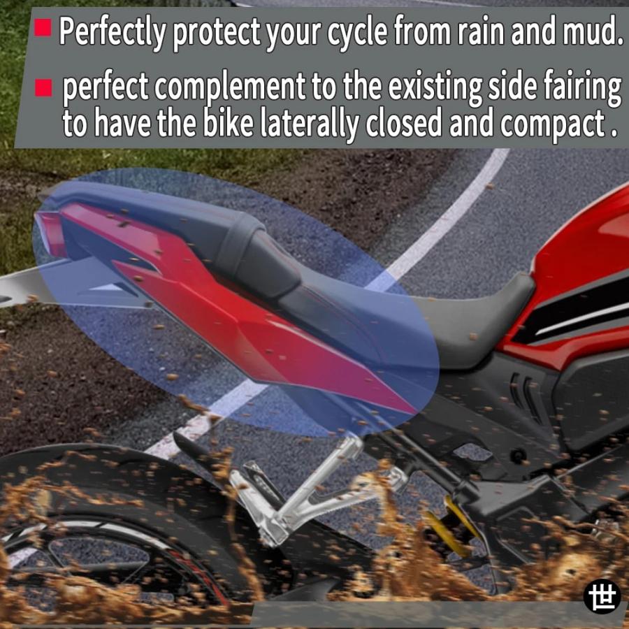 ホンダ CB650R リアシートサイドパネル CBR650R リアパッセンジャー