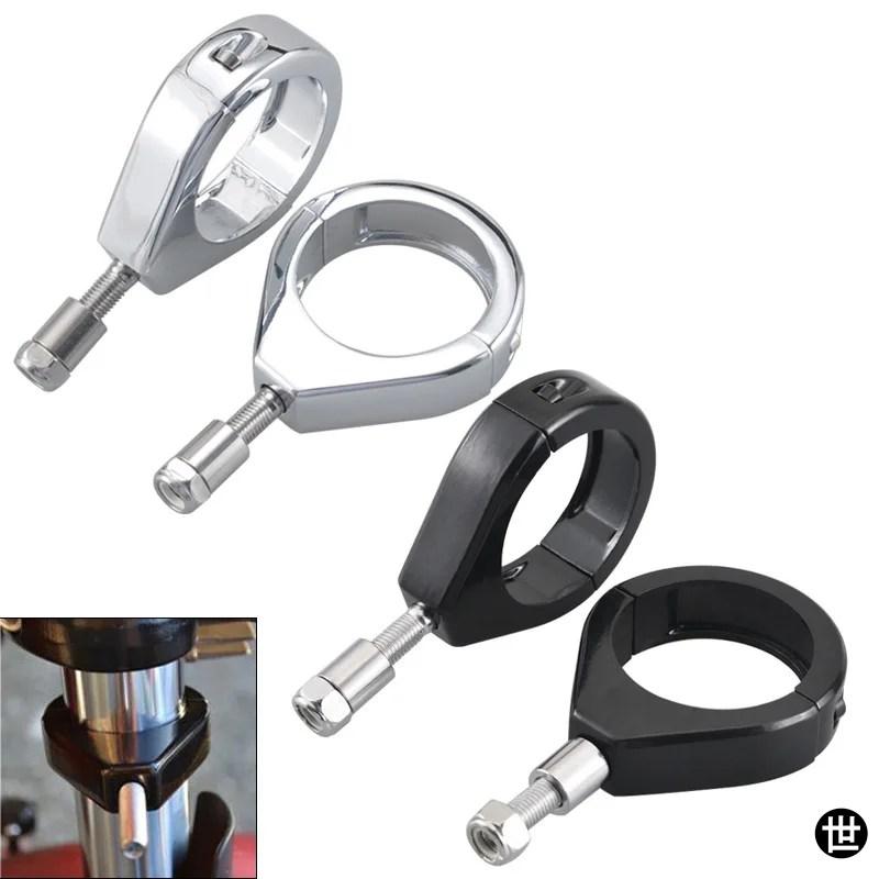Amazon | デイトナ(Daytona) バイク用 ウインカーステー 41mmフォーククランプ 取付穴10mm マルチフォーククランプ ブラック  1個 69372 | ライト用ステー | 車＆バイク ＰＩＰＥ　ＷＲＥＮＣＨ　フォークマウント　ウインカークランプ　ブラック