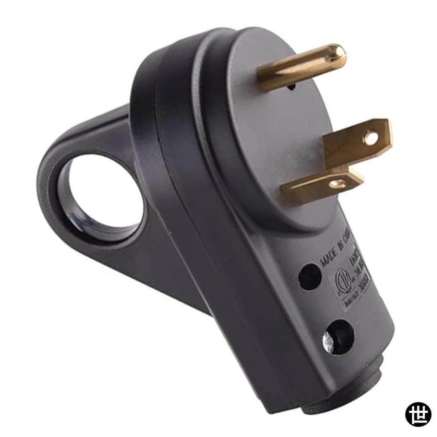 30アンペアRVプラグオスメス交換用TT-30P TT-30R 125V 30A定格3ピン