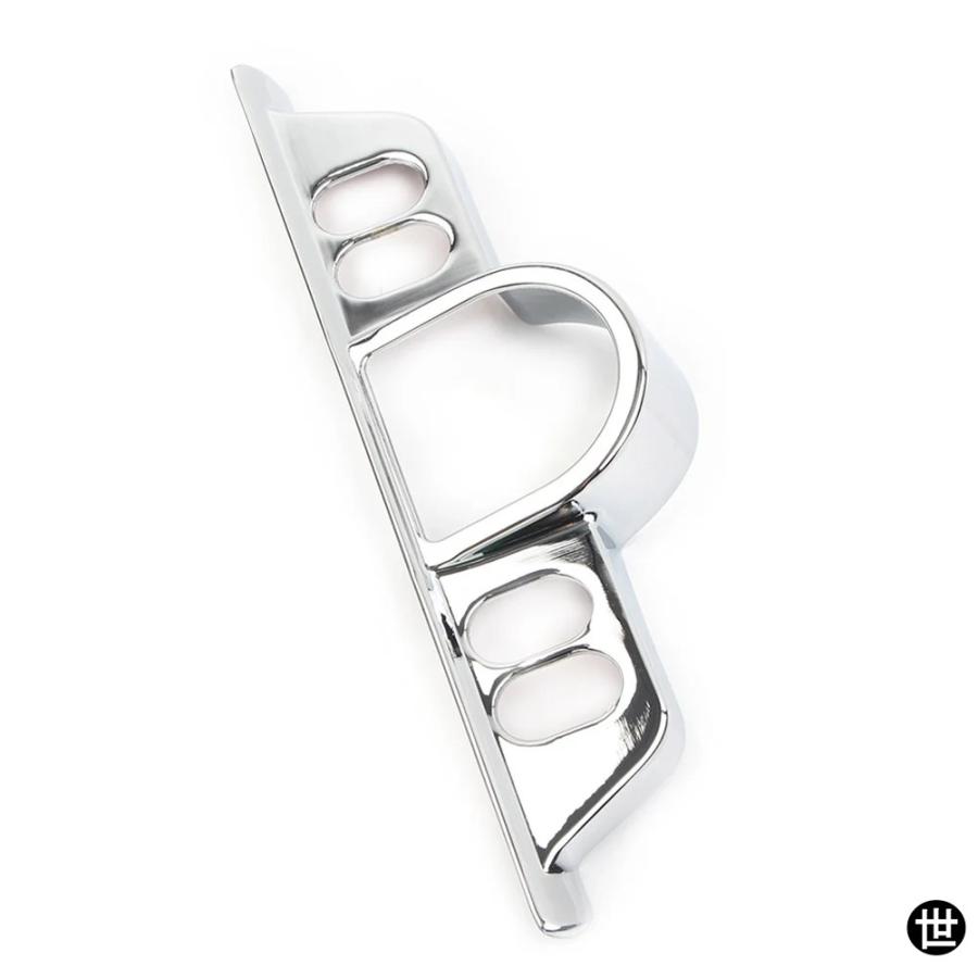 クローム バイクフェアリングスイッチパネルダッシュアクセントカバー