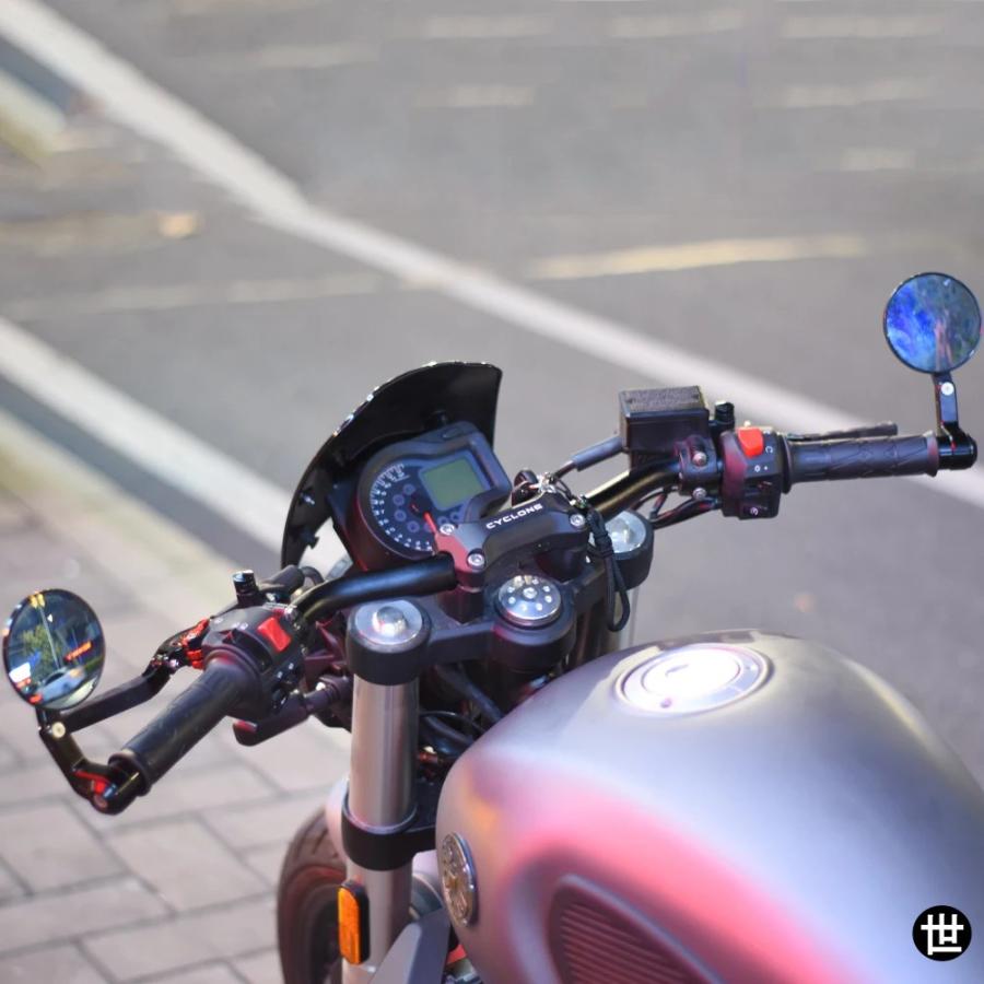 バイク用28MMハンドルバー 合金サンドブラスト加工 ダートピットバイク用1-1/8インチステアリングホイールホンダ ヤマハ スズキ カワサキ対応