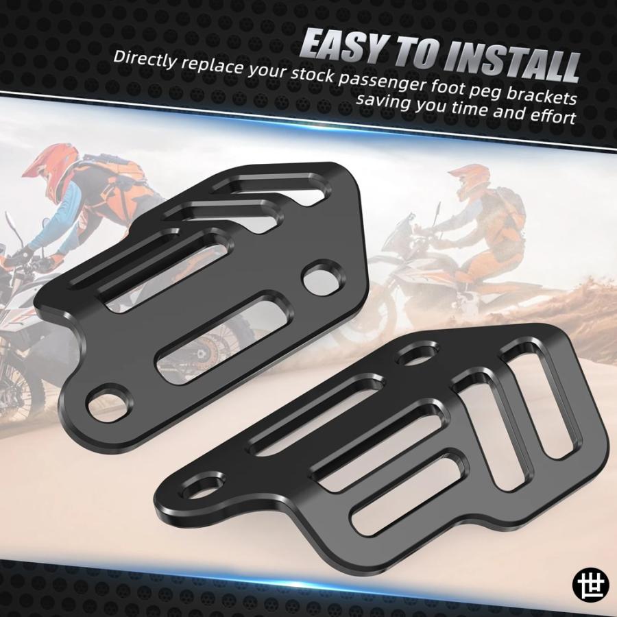 KTM 790 890 ADVENTURE R/S/RALLY 2019-2022 ハスクバーナ NORDEN 901 22-23 用バイクキャリアサイドマウントタイダウンブラケット_6