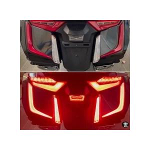 ホンダ ゴールドウイング F6B 2018-2021 用 LED ウインカーライト リアサドルバッグアクセントライト 装飾ライト_6
