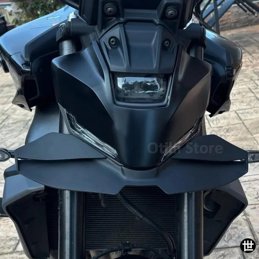 ヤマハ MT-09 MT09 SP 2024 2025 ネイキッド用バイク フロントスポイラーキット エアロダイナミックウィングレット ダウンフォースウィング_3