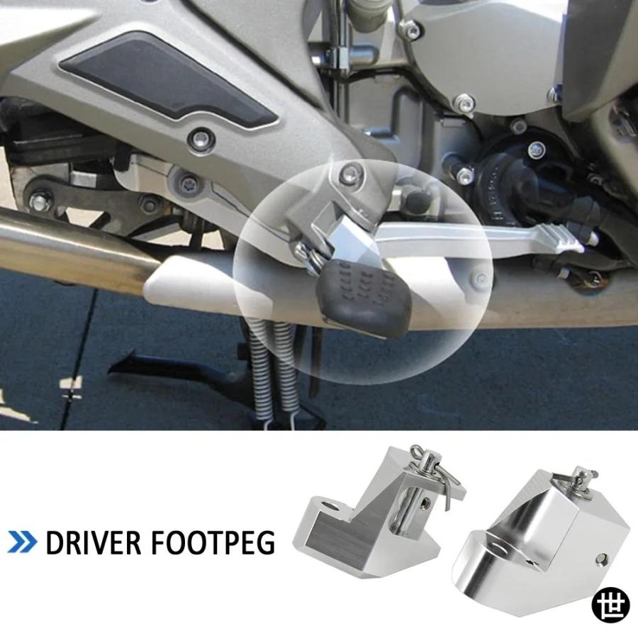 BMW K1600GT K1600GTL K1600B バガー B 用バイク ドライバー/パッセンジャー フットペグ ローダウンキット ローダウンキット フットペグ_4