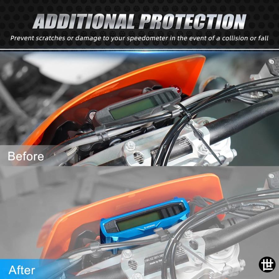 2025年 2024年モデルKTM EXC 300 XC-W 250 EXC-F XW-F 500 EXCF SXF 450 XCF 350 XC 150 SX 125用バイク スピードメーターオドメータープロテクターカバー_8