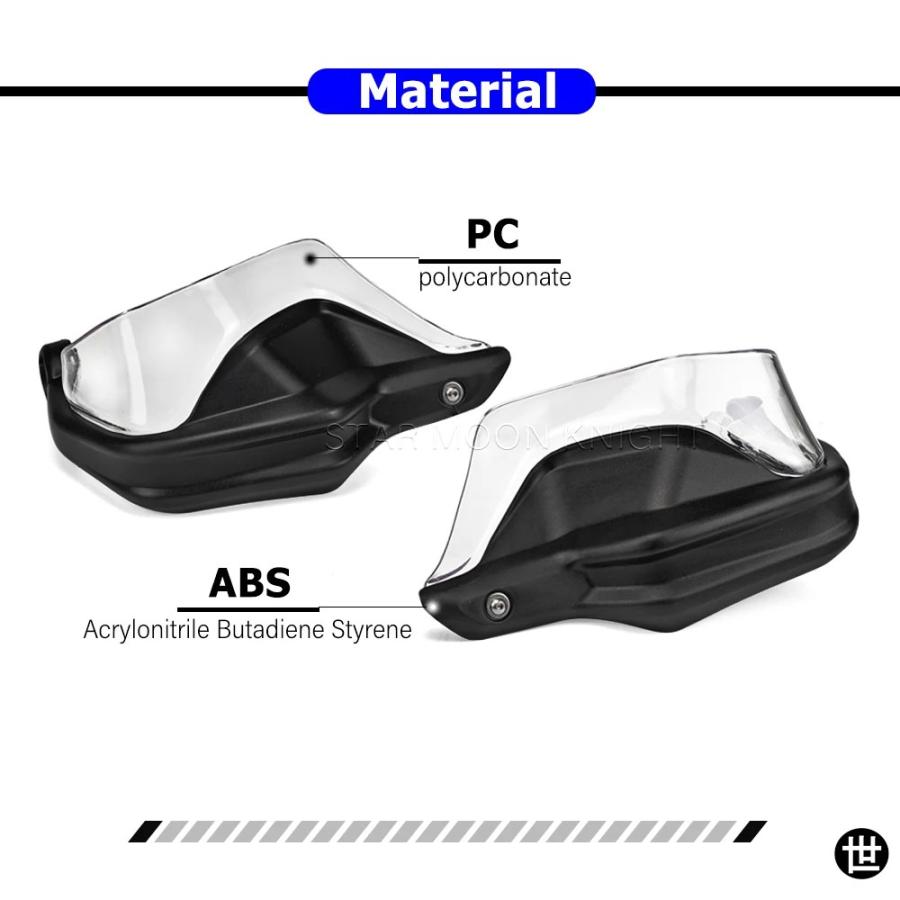 ブランド登録なし - ホンダ PCX160/PCX150 用お手手かばい立て 付属品 お手手かばい立て 伸張 手持ち部分赤ちょうちん ウインドシールドガード