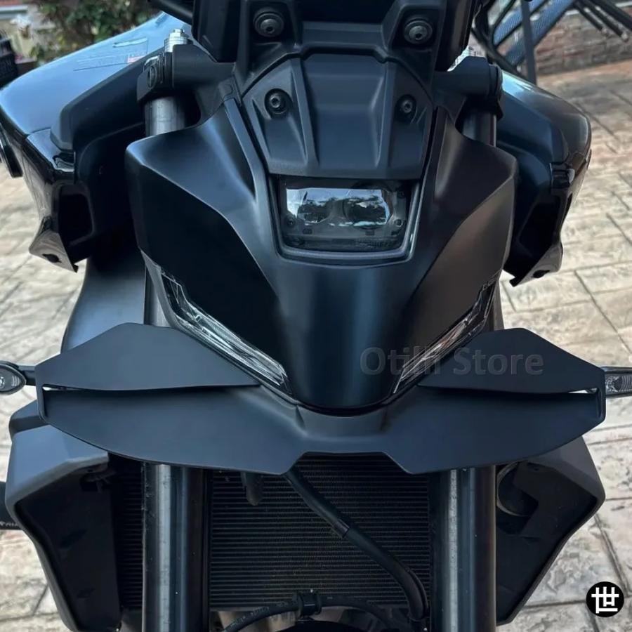MT09 バイク ダウンフォース ネイキッド フロントスポイラー エアロダイナミック ウィング ディフレクター ヤマハ MT-09 SP MT09 2024 2025 適合_5