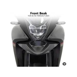 ホンダ XL750 トランザルプ 2023 2024 用 ノーズフェアリングカウルエクステンションホイールカバー XL 750 トランザルプ バイクフロントビークフェンダーエク_4