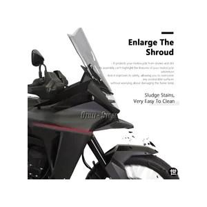 ホンダ XL750 トランザルプ 2023 2024 用 ノーズフェアリングカウルエクステンションホイールカバー XL 750 トランザルプ バイクフロントビークフェンダーエク_6