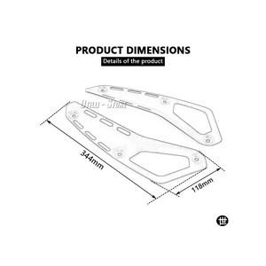 BMW アドベンチャー バイク 用タンクシェルフ R1300GS ADV アクセサリー 燃料タンクカバー GS1300 ADV サイドタンクラック 1300GSA_5