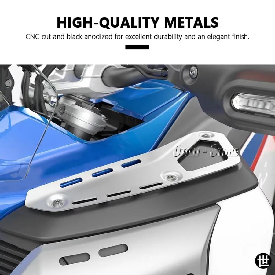 BMW アドベンチャー バイク 用タンクシェルフ R1300GS ADV アクセサリー 燃料タンクカバー GS1300 ADV サイドタンクラック 1300GSA_6