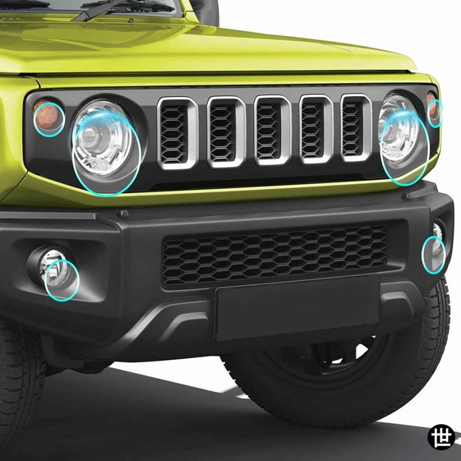 スズキ ジムニー JB64 シエラ JB74W 2019-24 2025 2026 用 ヘッド