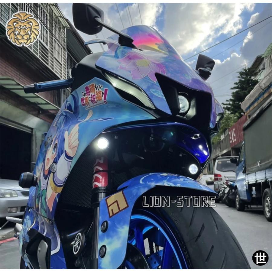ヤマハ YZF R7 用アクセサリー バイク R 7 2021-24 ドライビングライト