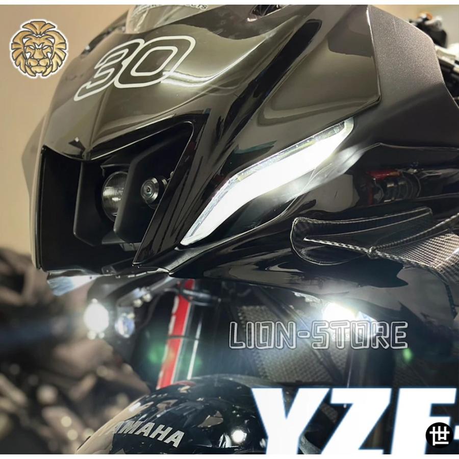 ヤマハ YZF R7 用アクセサリー バイク R 7 2021-24 ドライビングライト