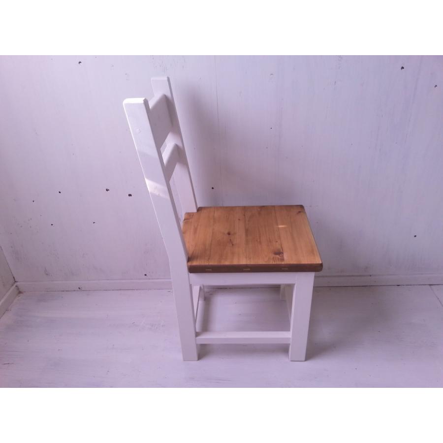 チェア 作業デスク用 イス 椅子 無垢 檜 アンティーク 手作り 自然塗料 ナチュラル Bts 008 ハンドメイド家具 うらら ヤフー店 通販 Yahoo ショッピング