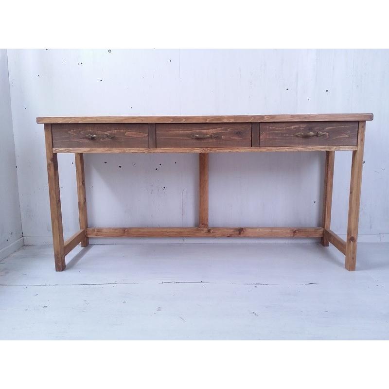 売上実績NO.1 デスク アンティーク 無垢 机 自然塗料 パソコンデスク