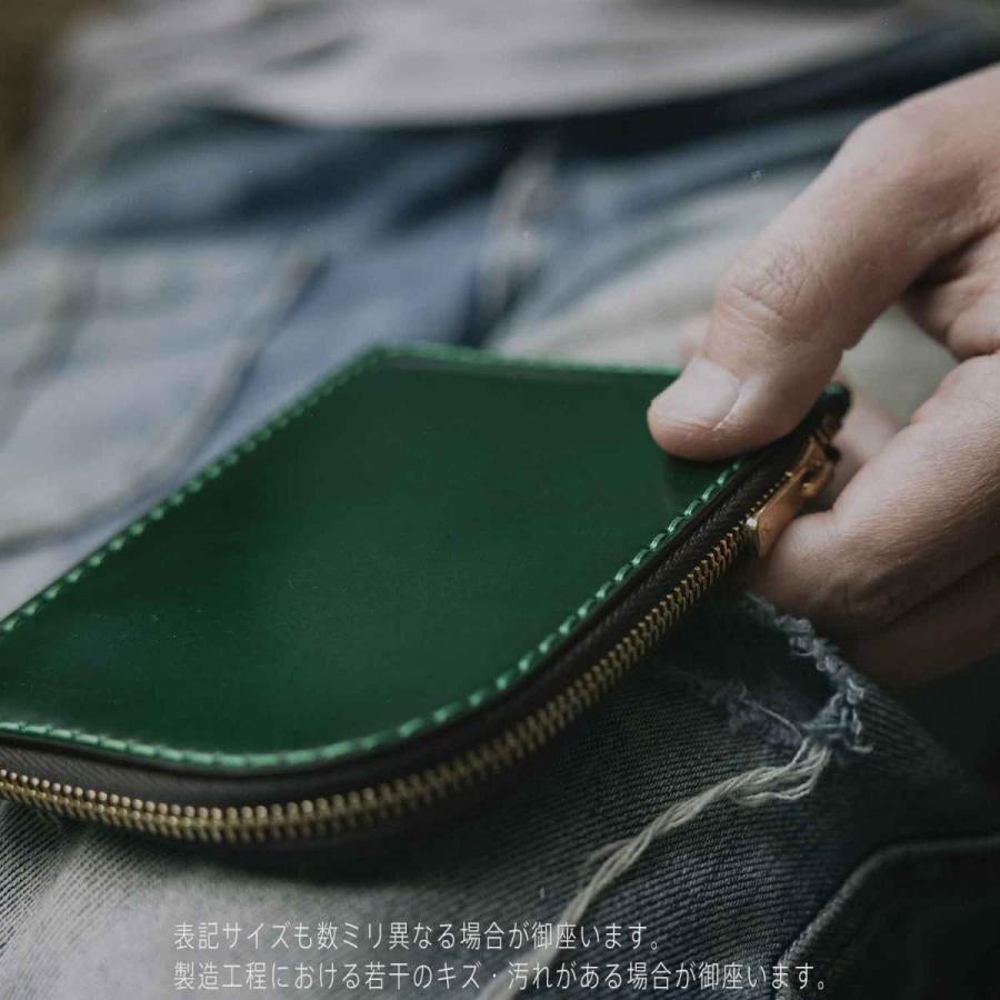 コードバン 栃木レザー エルファスナー Lファスナー さいふ 財布