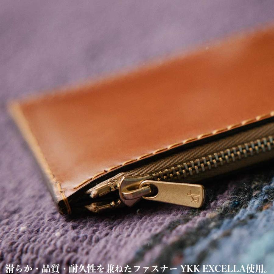 栃木サドル　L字ファスナー　財布 L字ファスナー Lzip Lファスナー Lジッパー 財布 栃木レザー コード