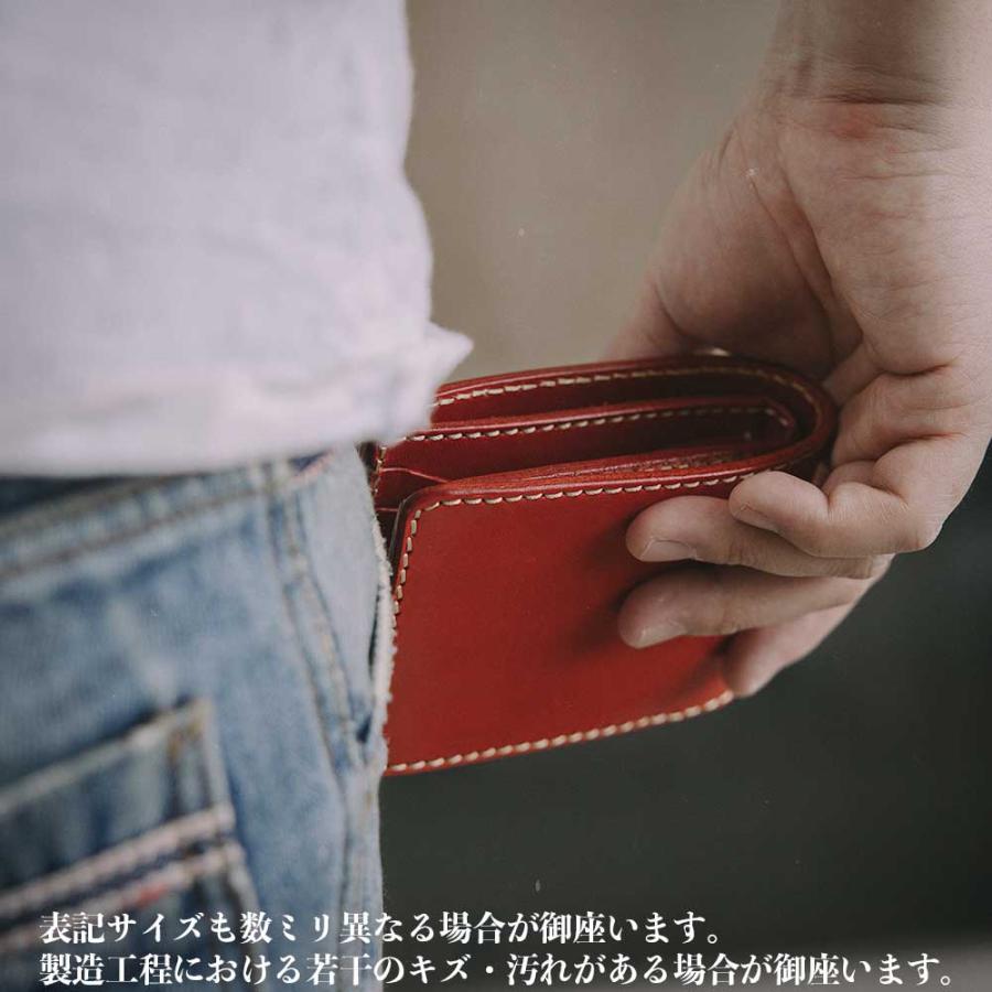 栃木レザー/牛革/ヌメ革/サドルレザー/カウレザー/二つ折り財布/レザー 