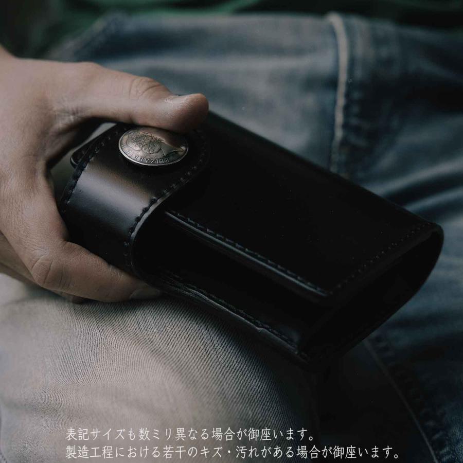 コードバン/レザーウォレット/ヌメ革/サドルレザー/ライダース