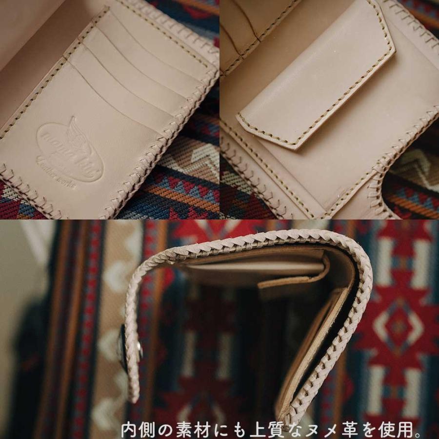 二つ折り財布/カービングウォレット/バイカーズウォレット/ライダース
