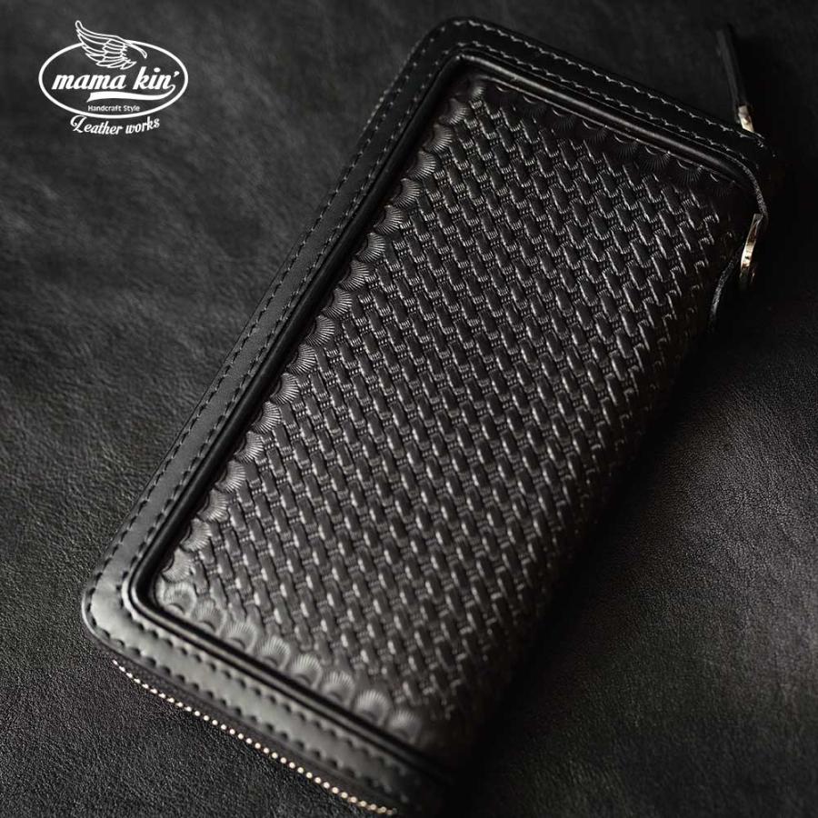 カービングウォレット/レザーカービング/サドルレザー/ヌメ革