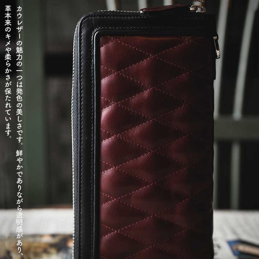 ジッパー/ラウンドファスナー/長財布/ロングウォレット/カウレザー