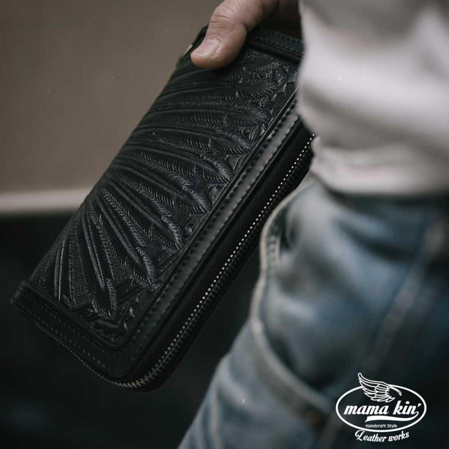 KC,s カービング ライダースウォレット バイカーズウォレット 長