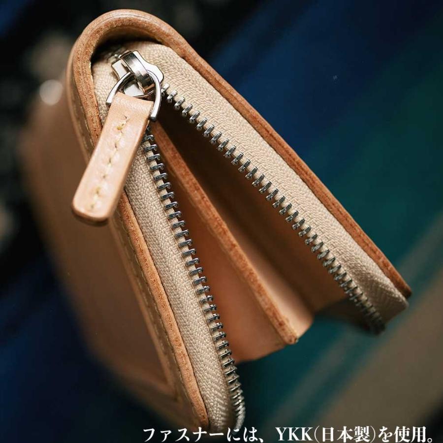 栃木レザー ヌメ革 サドルレザー ラウンドファスナー 長財布 栃木レザー ヌメ革 サドルレザー ラウンドファスナー 長財布