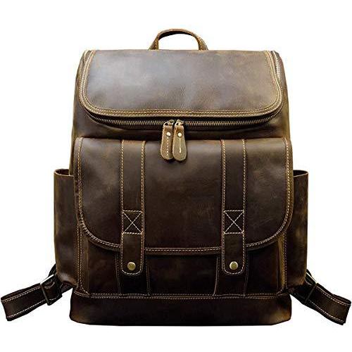 リュック 本革 メンズ 大容量 バッグ リュックサック メンズ レザー バックパック メンズファッション 通勤通学 牛革 学生リュック 男性用 15 6インチpc対応 B4収納 S 2219 ママリエイト 流行超人気