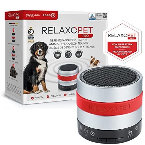 Relaxopet Pro Dog 犬がリラックスできるドイツ新技術 犬 いぬ わんこ むだ吠え 留守番 飛行機 雷 無駄吠え 防止 グッズ いびき防止 グッズ Www Trendypooches Com