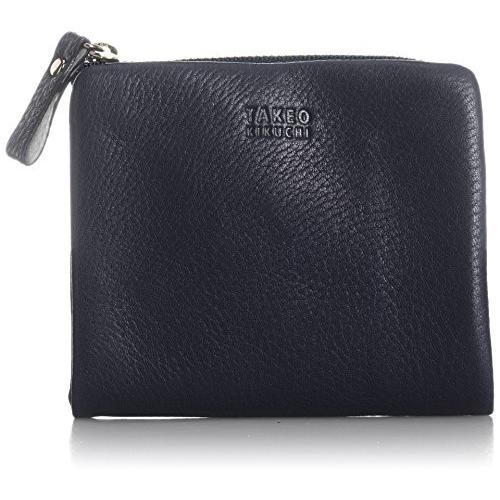 タケオキクチ 財布 メンズ 二つ折り 小銭入れ付 ママリエイト メンズ 財布 小銭入れ付 Navy Tk8115