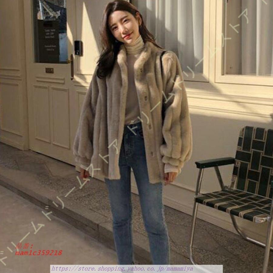 大感謝セール ボアコート レディース スタンド柔らか ふわふわ ボア ボアジャケット長袖 レディース 防寒 ファッション あったか もこもこ 防風 ボアブルゾン 冬 秋 フリースジャケット サイズ M Demolition Training