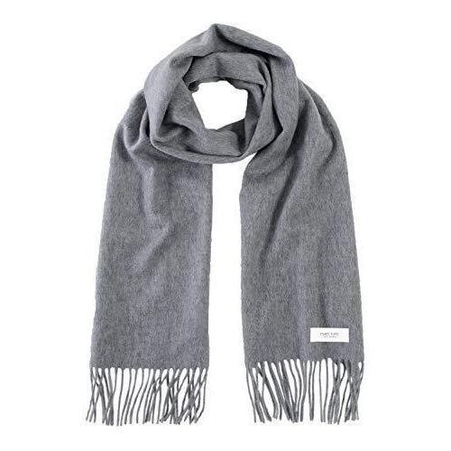 新作人気モデル 厚手 大判 マフラー カシミア マフラー カシミヤ 04 Lグレー メンズ リバーシブル ロング 男性 103 ストール 無地 その他インテリア雑貨 小物