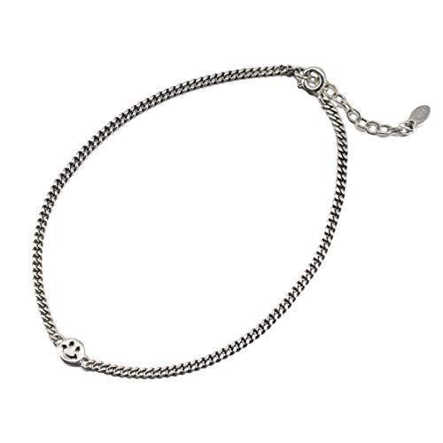 有名なブランド シルバー スターリング アンクレット Terrasn 925 メンズ ミサンガ ニコちゃん スマイル その他キッチンツール Www Fattoriabacio Com
