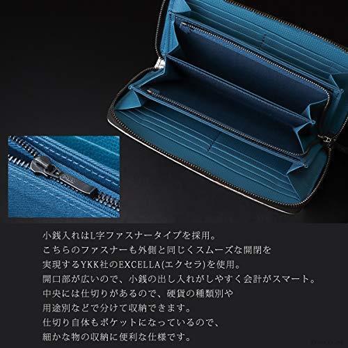 レビュー高評価の商品 Blu Re ブルーレ 長財布 Blu 日本製 ラウンドファスナー メタラックスメッシュ イタリアンレザー 本革 メンズ その他インテリア雑貨 小物