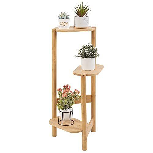 フラワースタンド 3段 花台 竹製 鉢スタンド 植木鉢 スタンド 室内 屋外 おしゃれ お花 観葉植物 花瓶 置き台 立体感 フラワーラック A B093bmpgwj 全国オンライン 名古屋本店 通販 Yahoo ショッピング