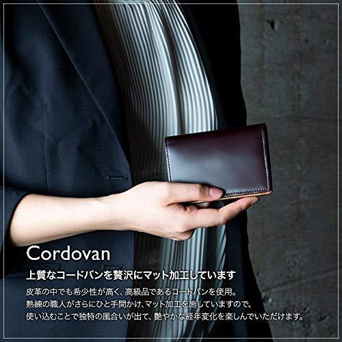 輝い 革 本革 名刺入れ メンズ One W ワンワールド コードバン キャメル 名刺ケース 大容量 スリム マチ 薄型 カードケース 財布 帽子 ファッション小物 Mail Voysus Com